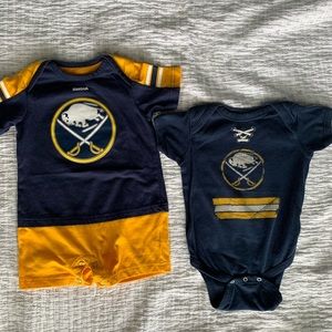 2 Buffalo Sabre’s onesies